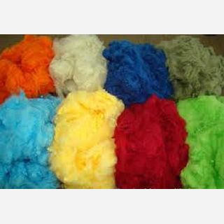 Polyester Staple Fibre dyed